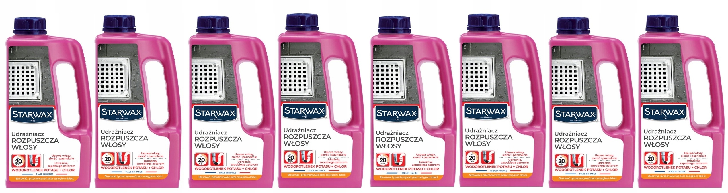 Levně 8xSTARWAX Dráždidlo Rozpouští Vlasy 900 ML