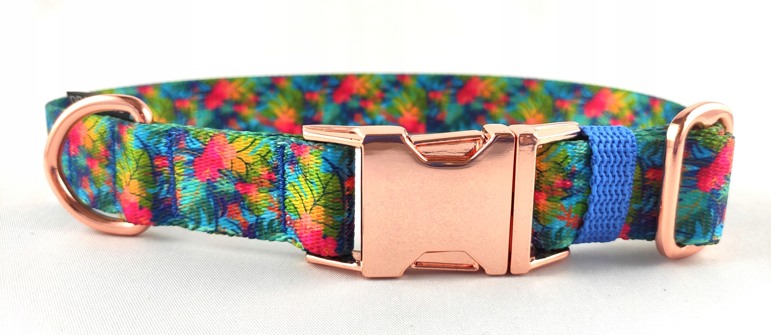 

Piękna Mocna obroża drapula 40-60cm M/L Tropical