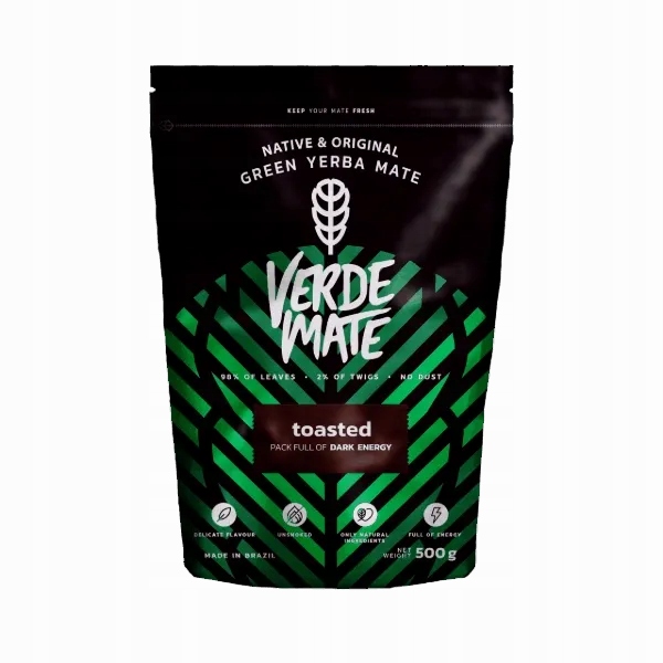 Verde Mate Green Toasted Pražená 0,5kg