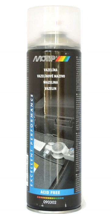 

Wazelina spray 500ml Motip 090302 olej wazelinowy