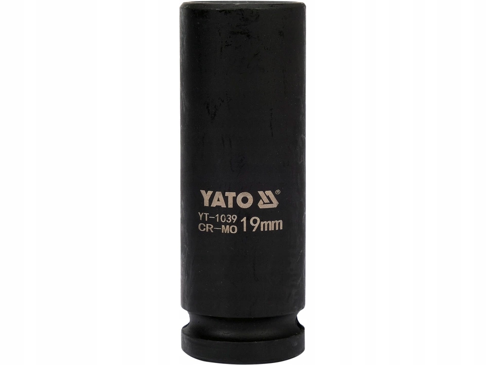 Klucz Nasadowy Nasadka Udarowa Rozmiar 19MM Długa 78MM 1/2'' Yato YT-1039