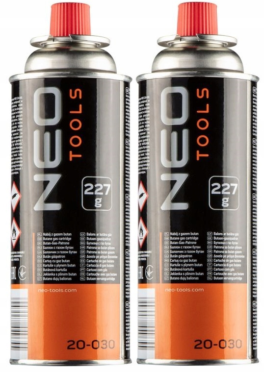 

Nabój z gazem butan 227g 20-030 X2 Neo Kartusze