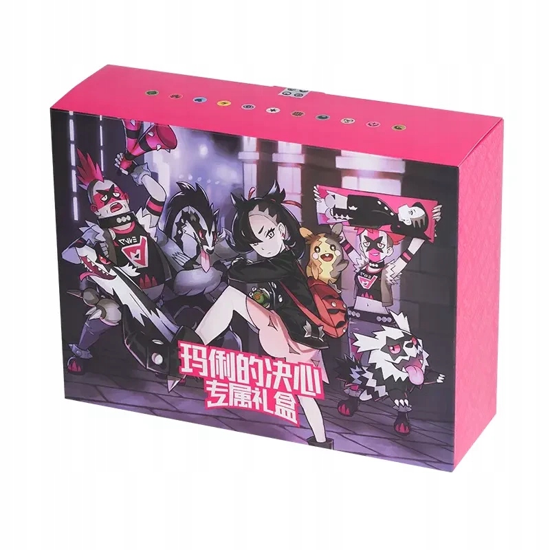 Zestaw chińskich kart Pokemon TCG: Marnie's Determination Gift Box