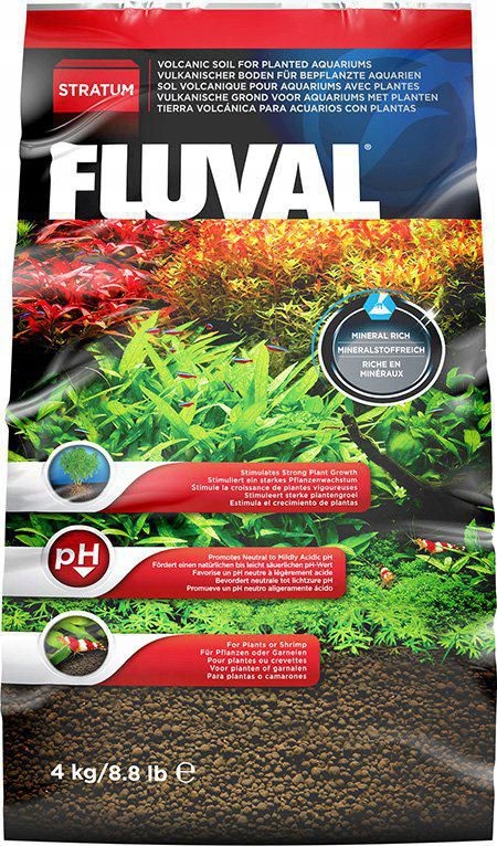 Levně Fluval Rostlinná Kreveta Stratum 4 Kg (136.0015)