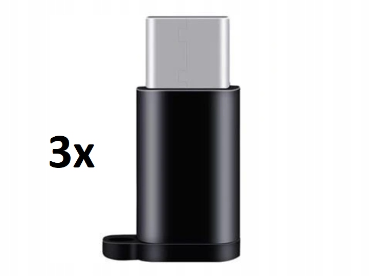 

3 X Adapter micro Usb -Typ C 3.1 przejściówka/2244