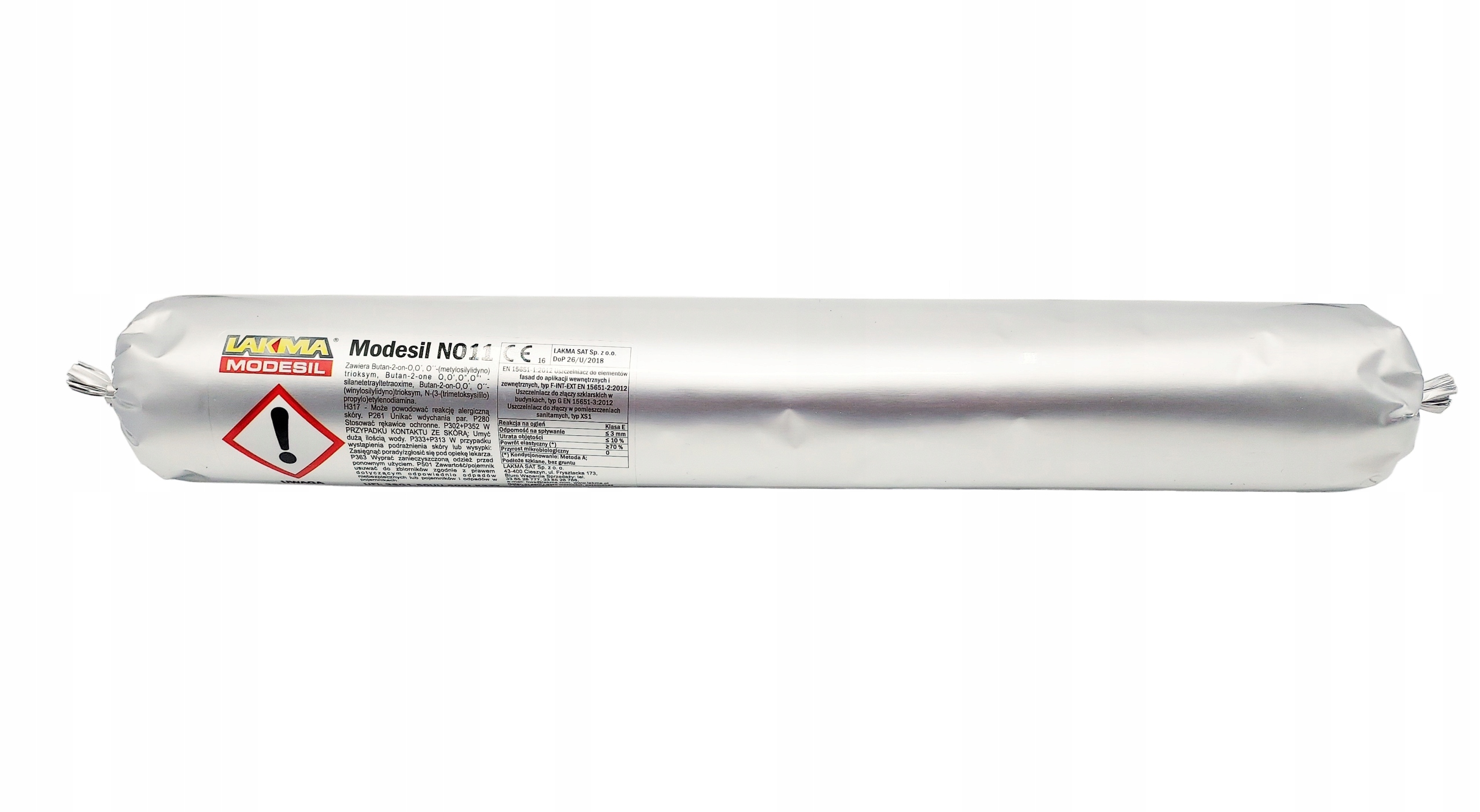 

Silikon Lakma Modesil NO11 biały RAL9016