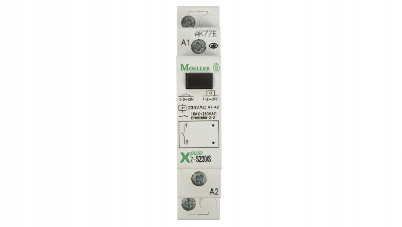 

Przekaźnik impulsowy 16A 230V Ac 1Z Z-S230/S 26526