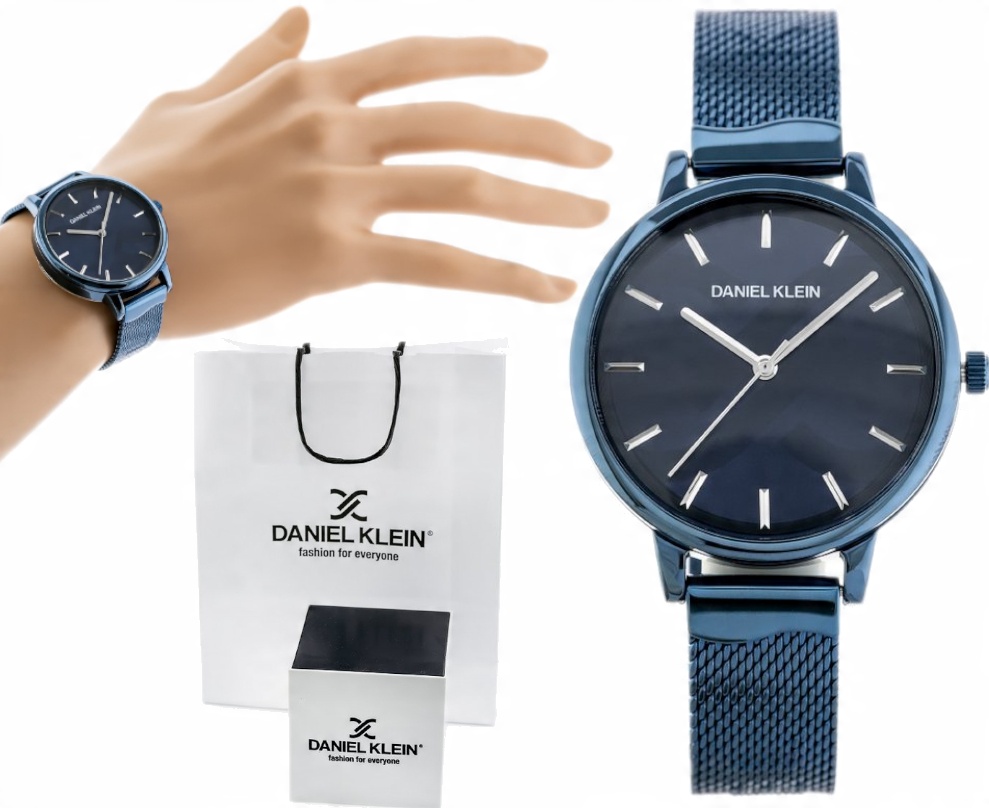 

Piękny Oryginalny Zegarek Damski Daniel Klein +Box