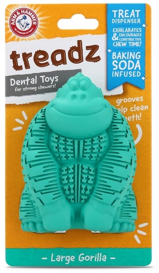 Levně Hračka Pro Psy Dentální Gumové Kousátko Gorila Arm & Hammer Gorilla L