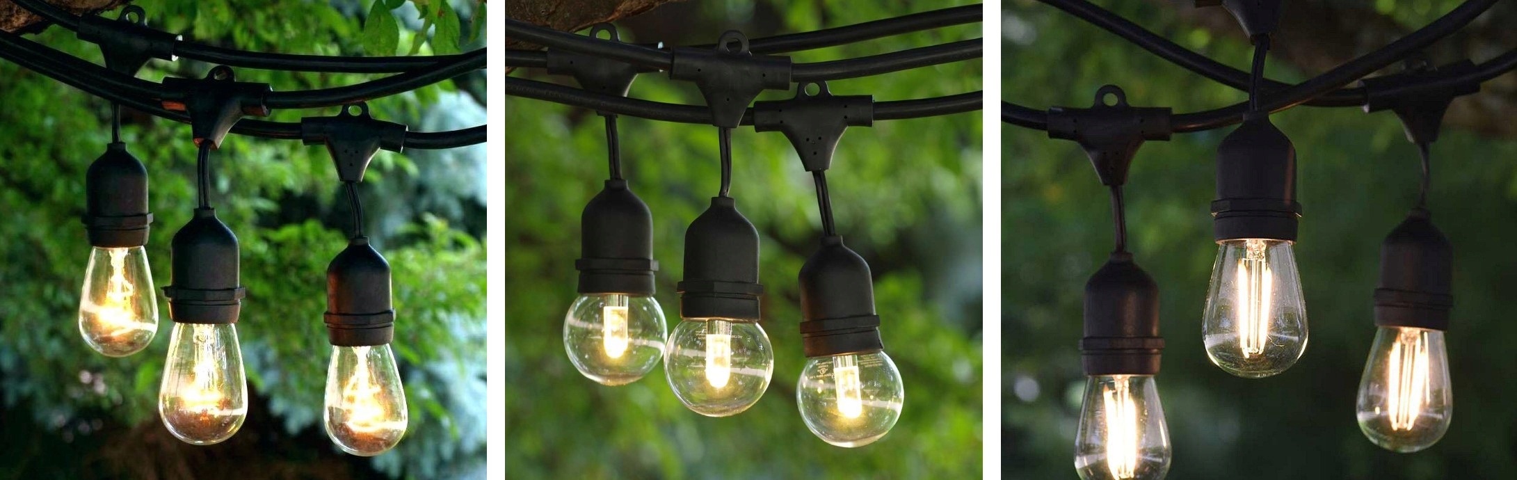 OŚWIETLENIE GIRLANDA ŚWIETLNA LAMPKI OGRODOWE ŚWIATEŁKA 20 ŻARÓWEK LED 10M Stan opakowania oryginalne