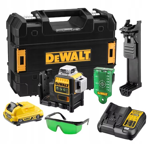 LASER LINIOWY 3-PŁASZCZYZNOWY DCE089D1G DEWALT