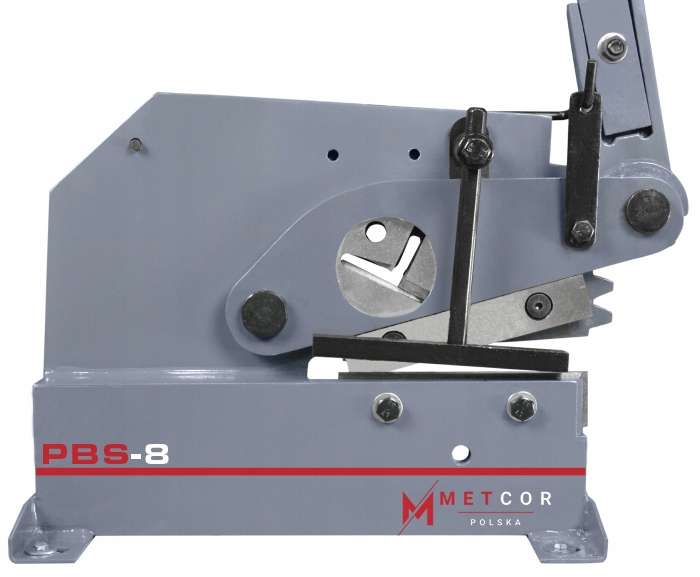GILOTYNA NOŻYCE DO BLACHY PŁASKOWNIKÓW PROFILI METCOR PBS8 CORMAK