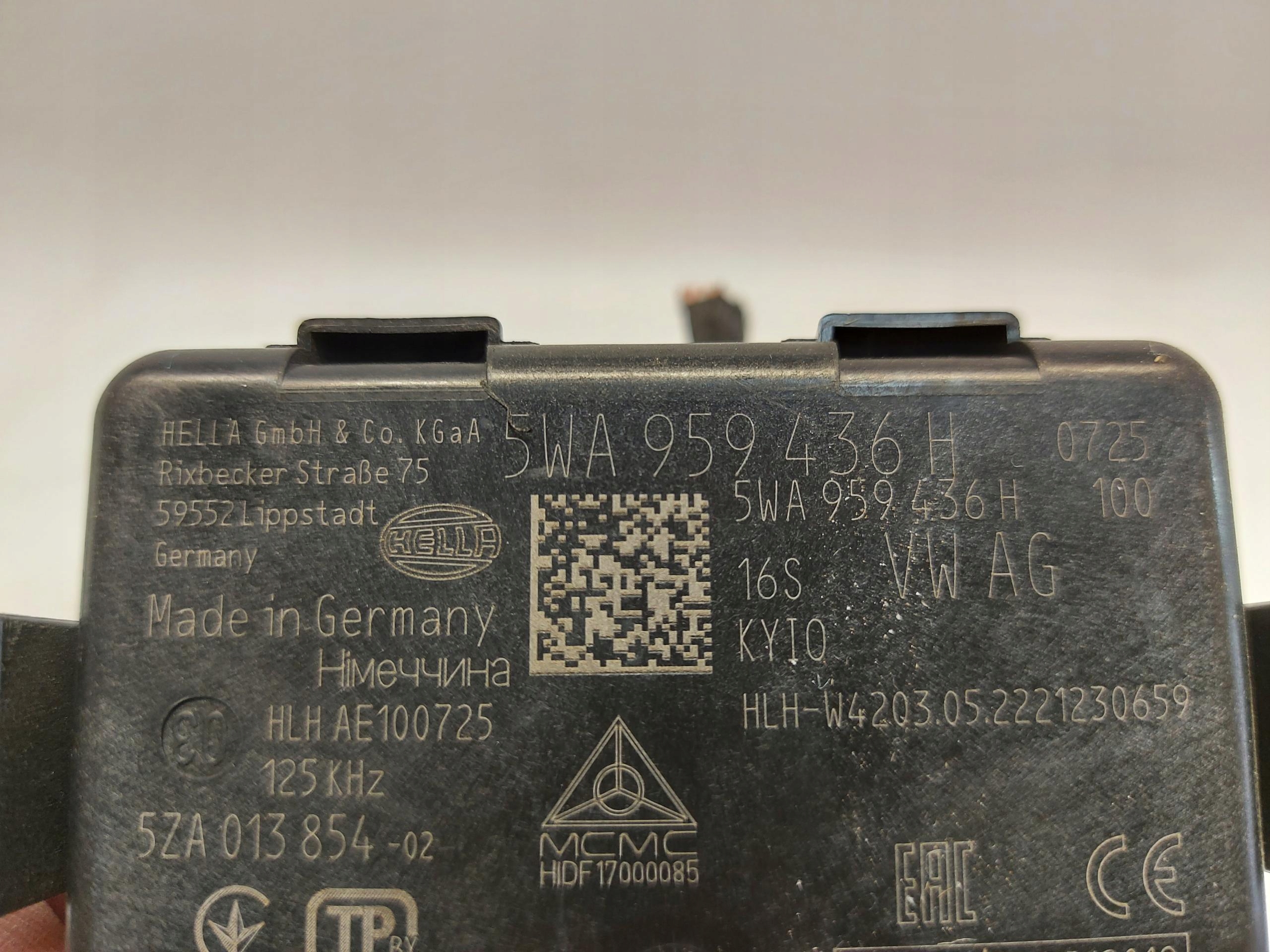 Skoda Enyaq 5LA iV60 module control unit GATEWAY 5WA959436H