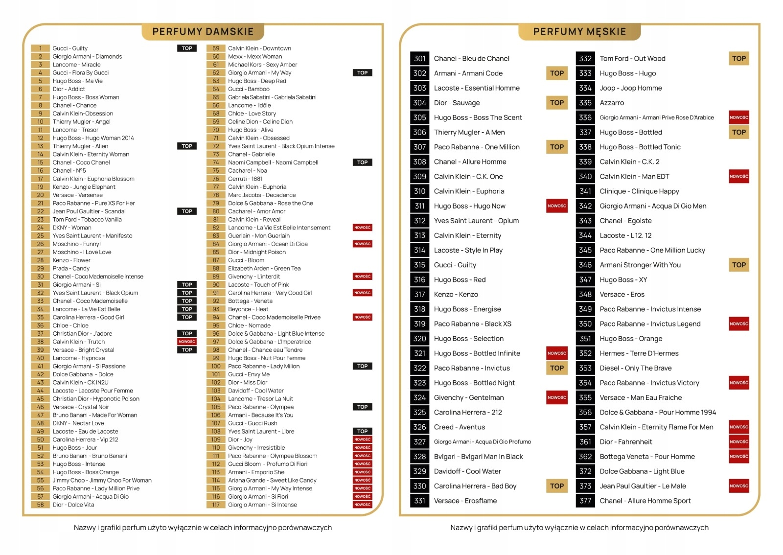 Perfumy francuskie 30ml Divion nr 302 ARMANII CODE Marka inna marka