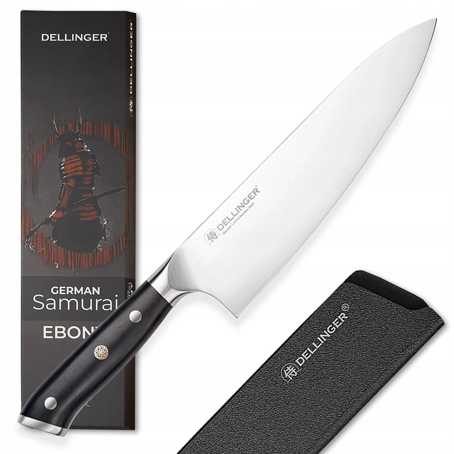 Kuchařský nůž Gyuto 210 mm Dellinger German Samurai Ebony