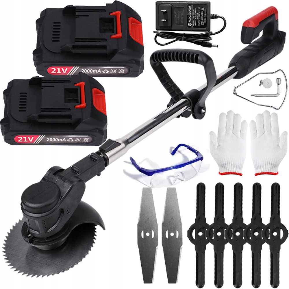 aku vyžínač Křovinořez Bezdrátová teleskopická 21V 2 Aku 2,0A