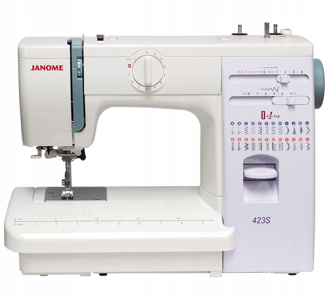 Швейная машина Janome 423s + нитки и шпульку