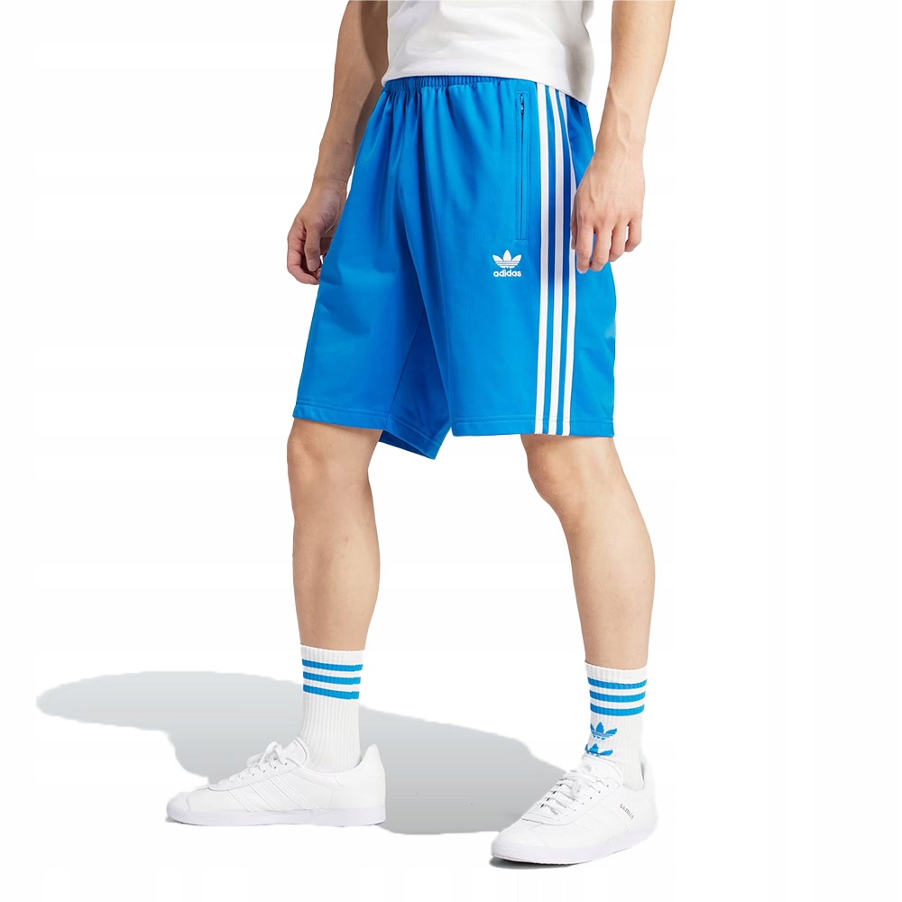Kraťasy adidas Firebird modré šortky s kapsami vel.