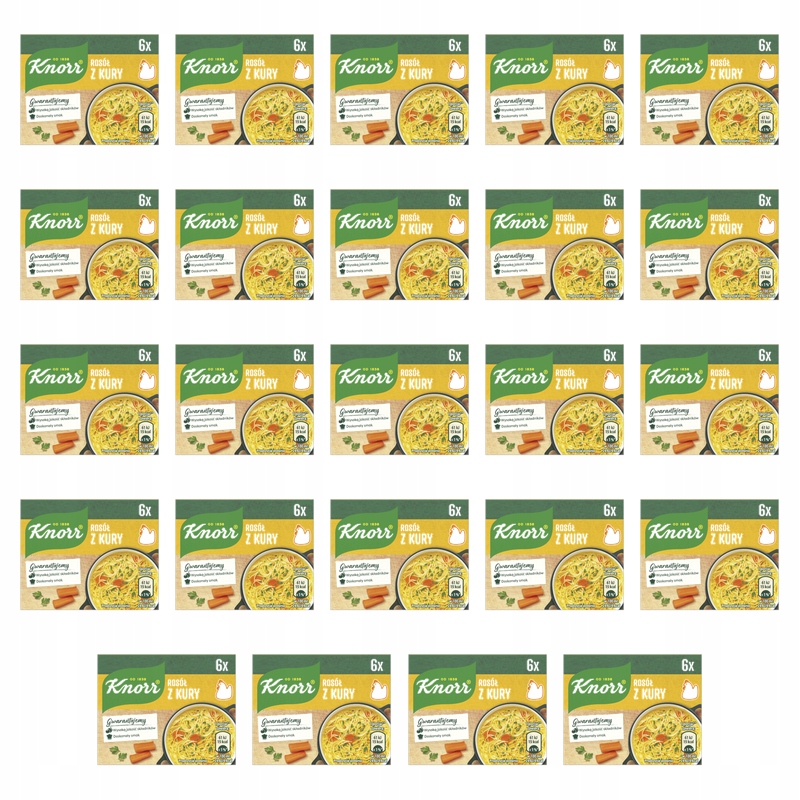Knorr Vývar z slepice 60 g (6 kostek) X24