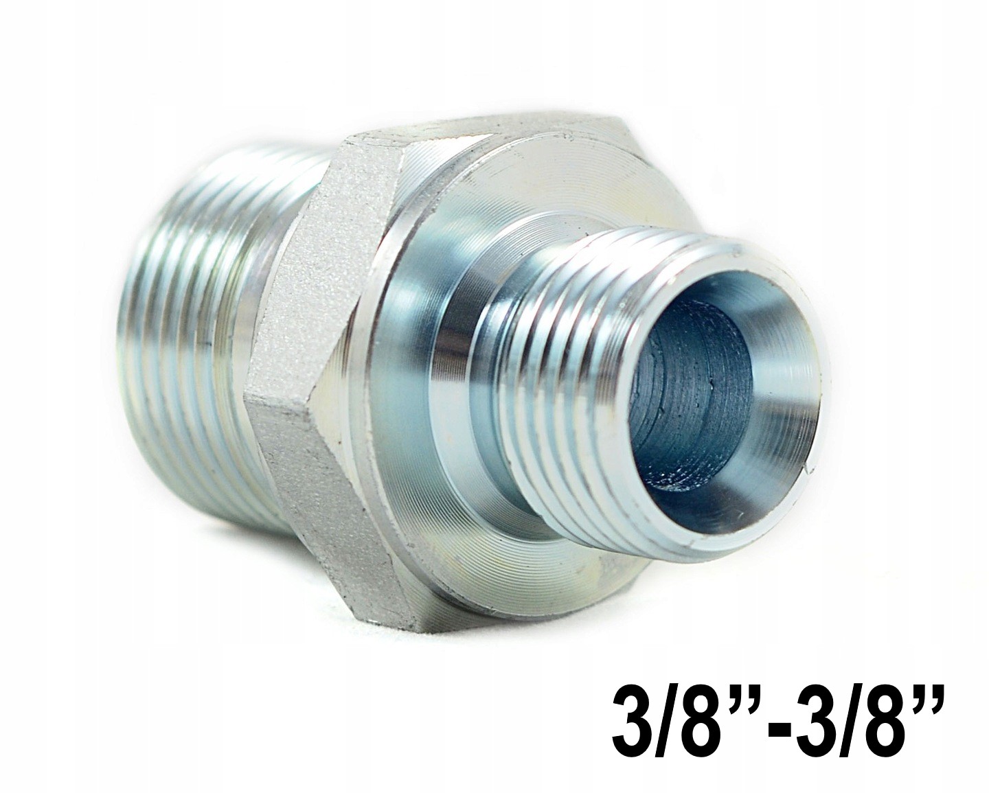 ZŁĄCZKA HYDRAULICZNA BB 3/8" / 3/8" BSP