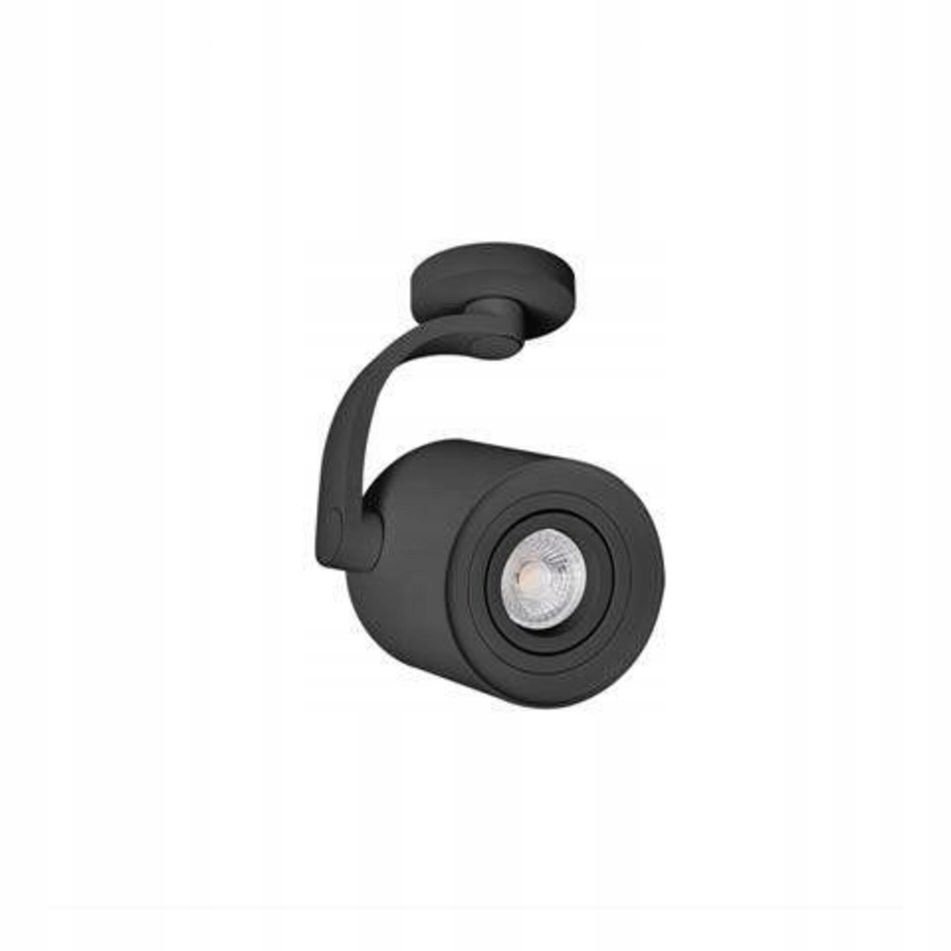 Stropní bodové přisazené svítidlo AZzardo Bross Arm black AZ3499 GU10 1x35W