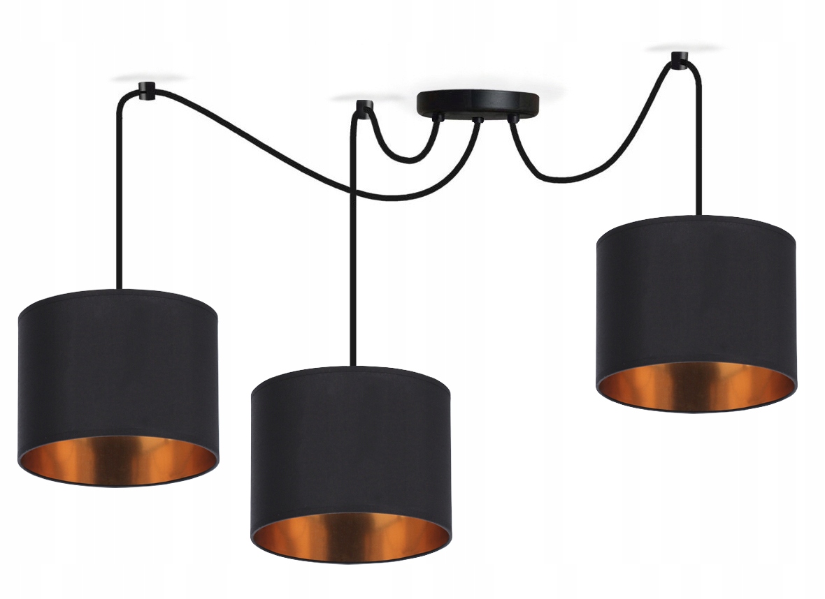 Závěsná stropní lustrová lampa Pajak Abażur stropní lampa do loftového obývacího pokoje