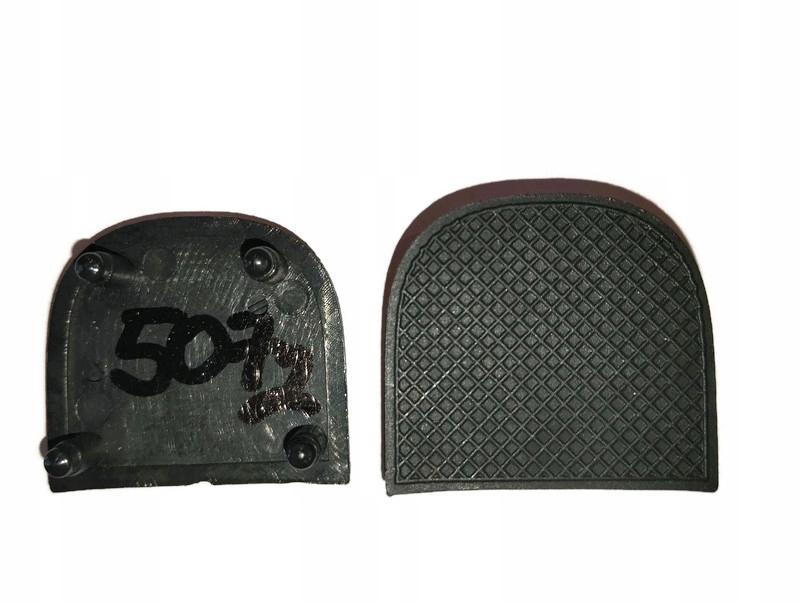 FLEKI FLECZKI znajdż potrzebny flek !!! 4 bolczyki 43x39 CZARNY 5072