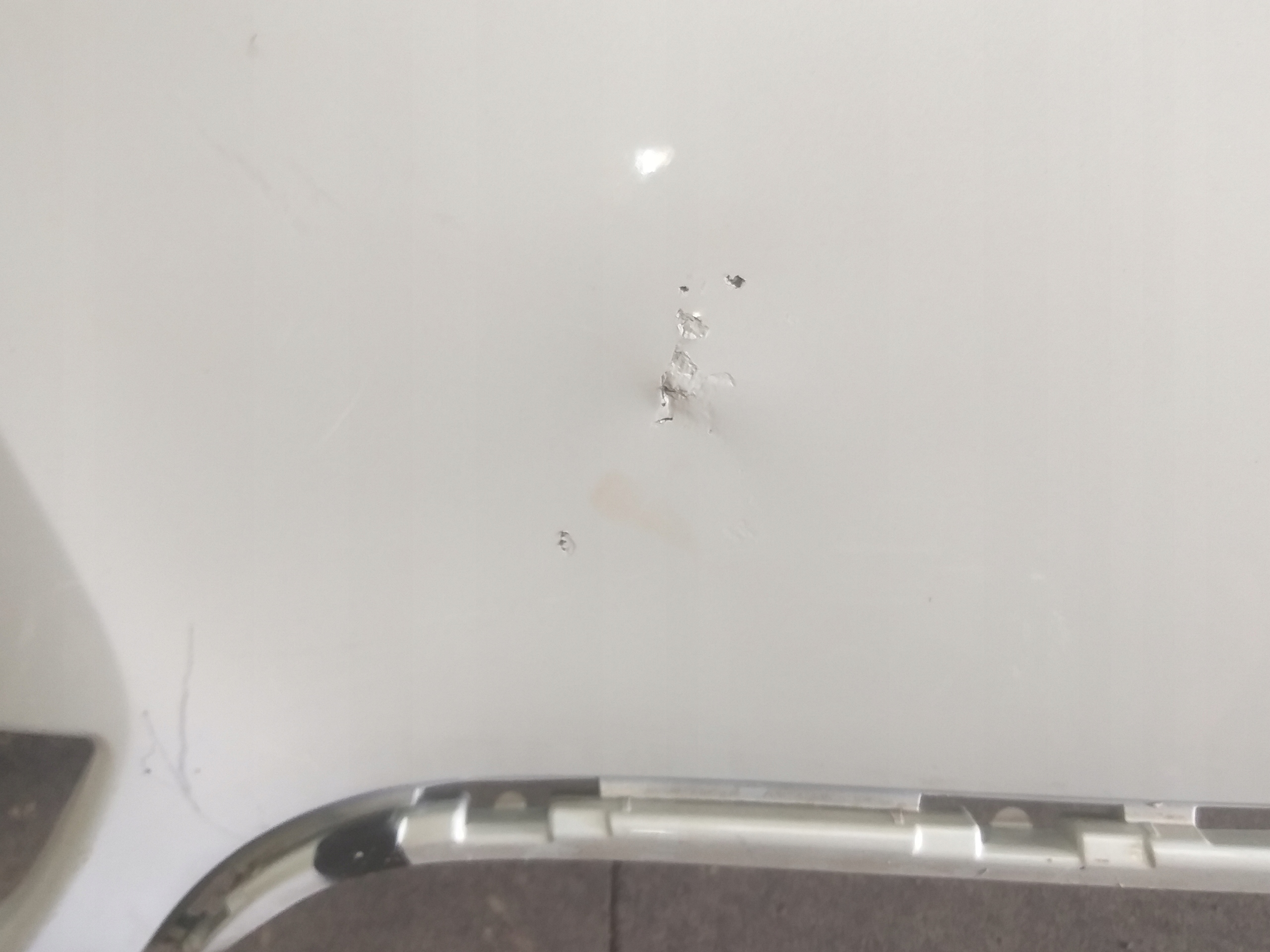bumper rear part RENAULT ZOE