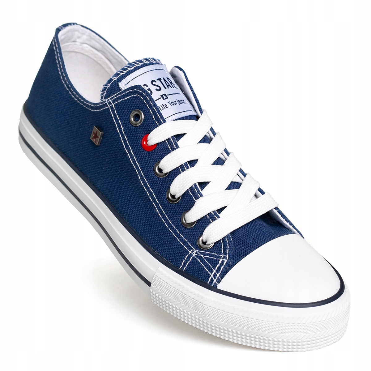 

Big Star Trampki Damskie Niskie Granatowe 38