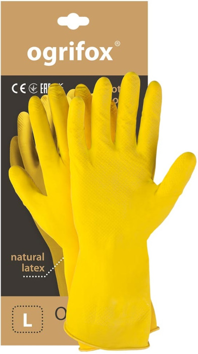 Levně pracovní rukavice Ogrifox Ox-flox 9 L 240 párů