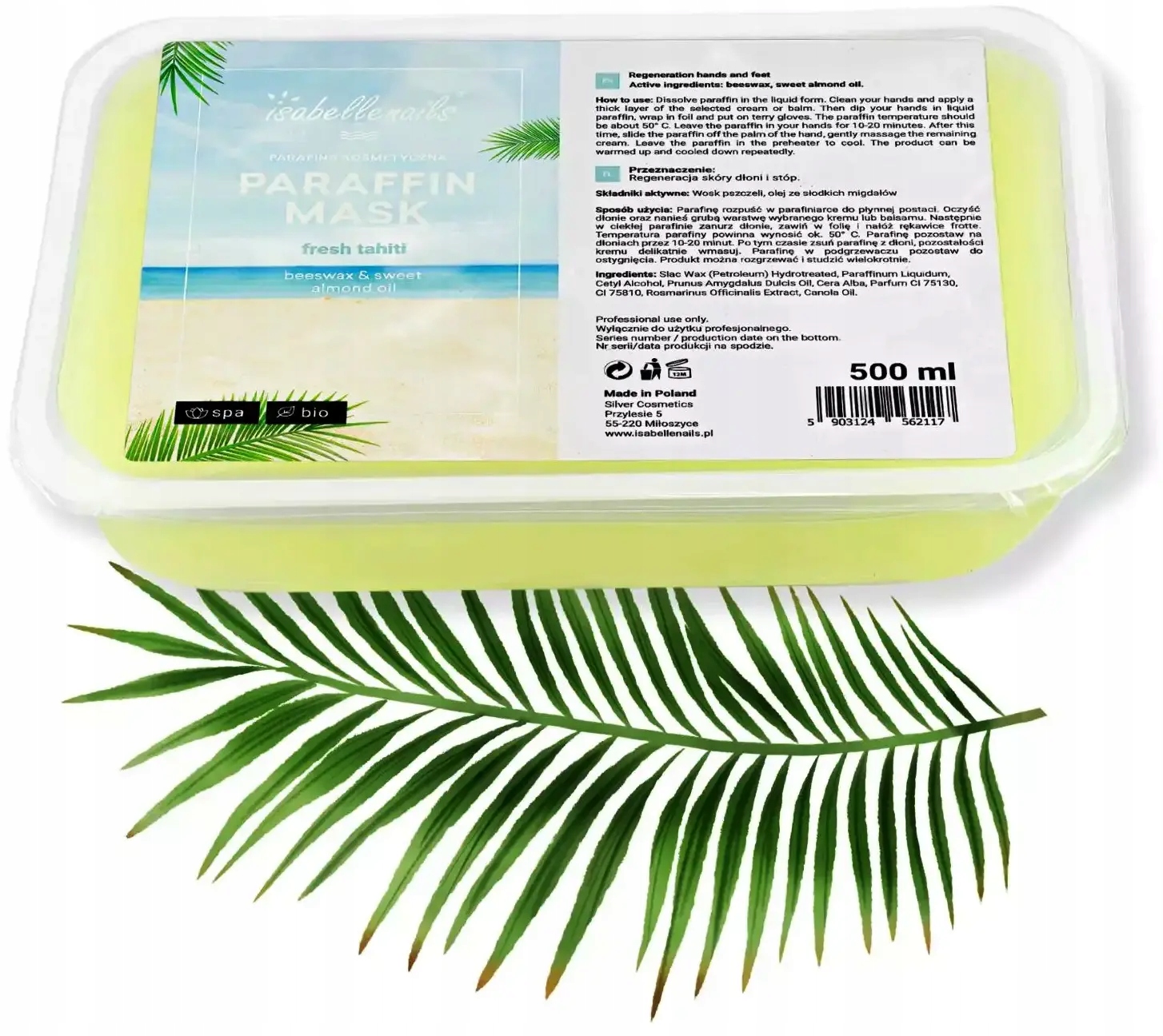 PARAFINA KOSMETYCZNA IS 500ml FRESH TAHITI