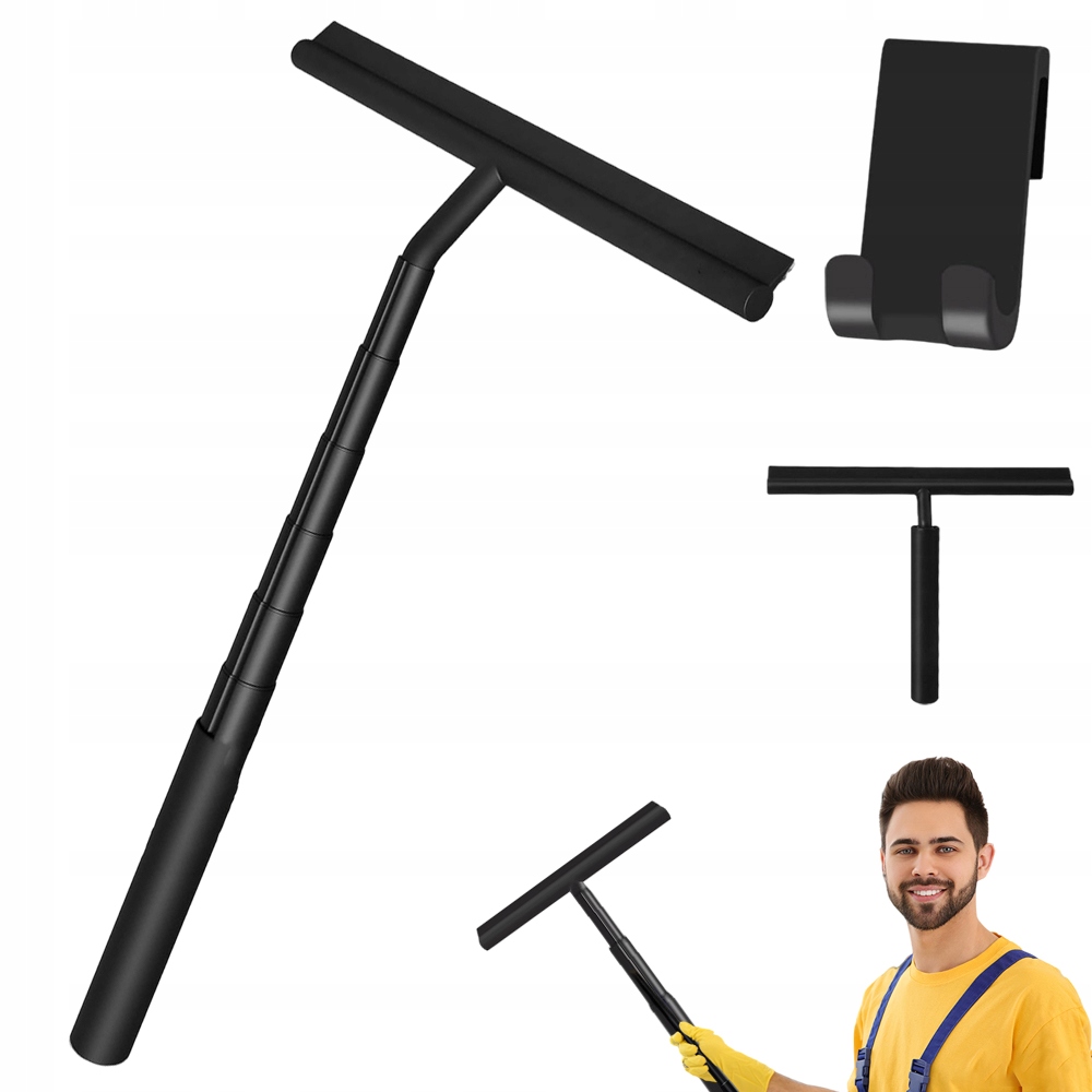 Levně Stěrka Na Vodu Ze Skel Oken Kabiny Sprchových Zrcadel S Háčkem 23,5-97 CM