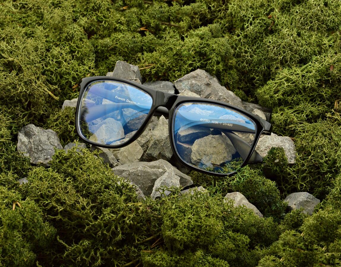 Okulary z Filtrem Niebieskim do Ekranów LCD NERD marki ESTILLO + GRATISY Model EST-103K-1