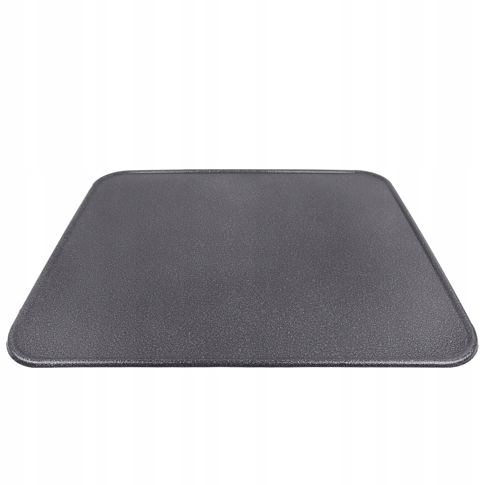 BLACHA PRZYPIECOWA DO KOMINKA MALOWANA 50x60 GRAFITOWA ESTETYCZNIE WYKONANA