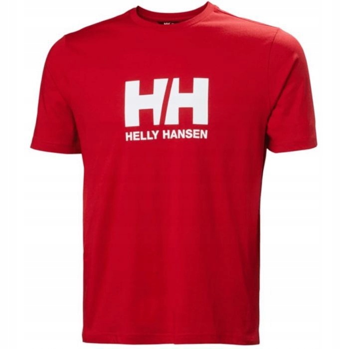 Koszulka męska Helly Hansen Logo T-Shirt 3.0 Red L