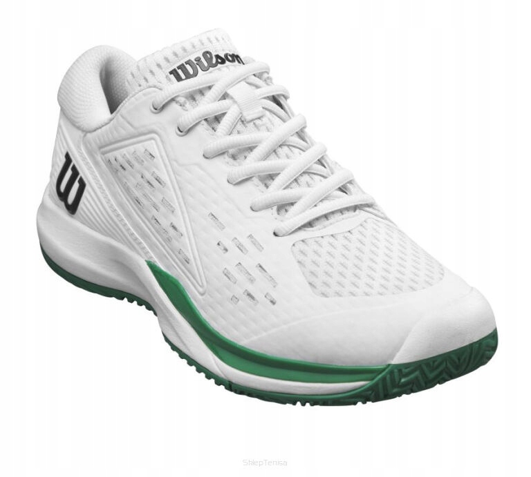 Buty tenisowe Wilson Rush Pro Ace Jr białe 36
