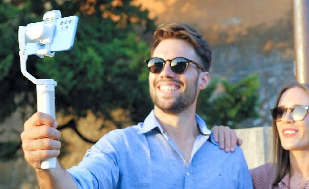 Gimbal ręczny HOHEM iSteady V2 Czarny Maksymalne obciążenie 0.28 kg