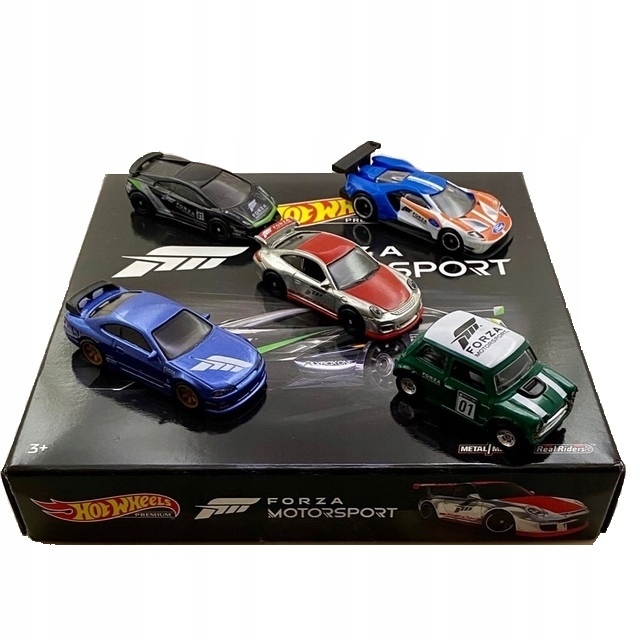 

Hot Wheels Forza Motorsport zestaw 5 autek Resorak