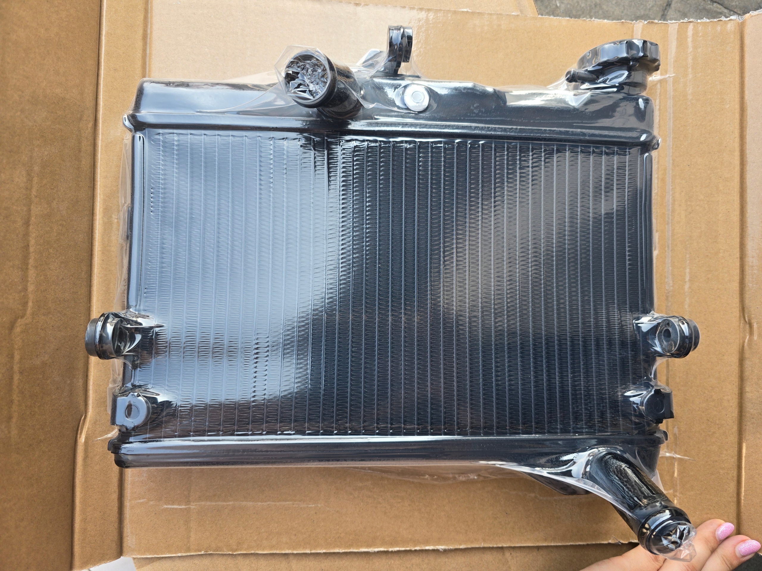 Nowa Chłodnica Yamaha MT-07 MT07 nowy model lata 21r+ B4T-12461-00-00