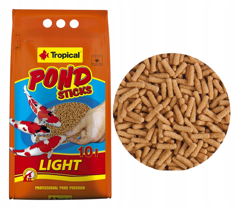 

Tropical Pond Sticks Light 10l Pałeczki Dla Ryb