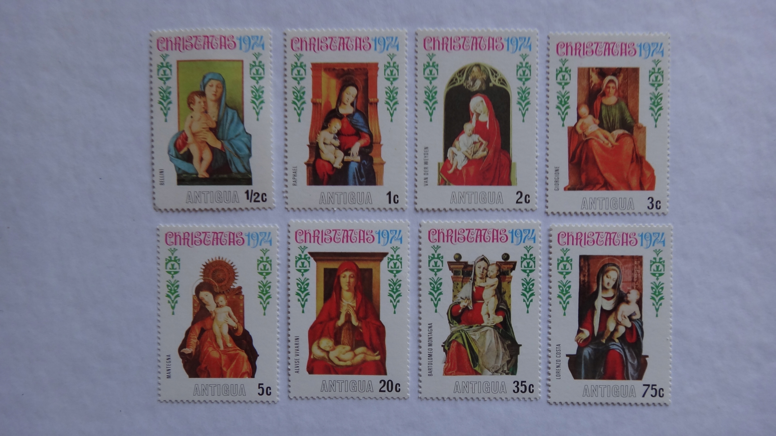 Antigua 1974, Boże Narodzenie
