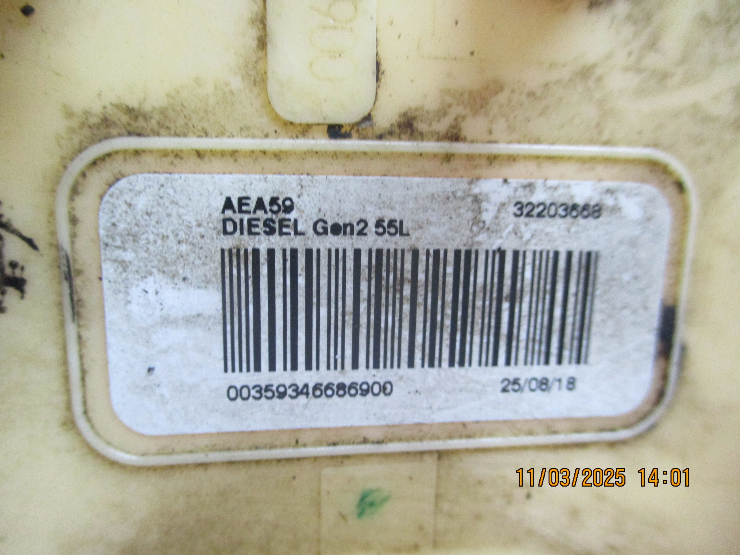 feed pump VOLVO XC40 II 2,0D 32203668