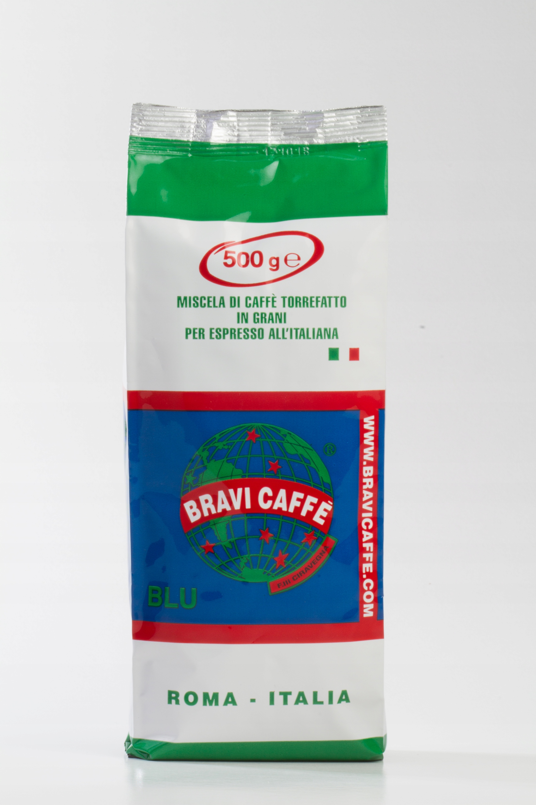 Kawa ziarnista 100% Robusta BLU 500g - ŚWIEŻA