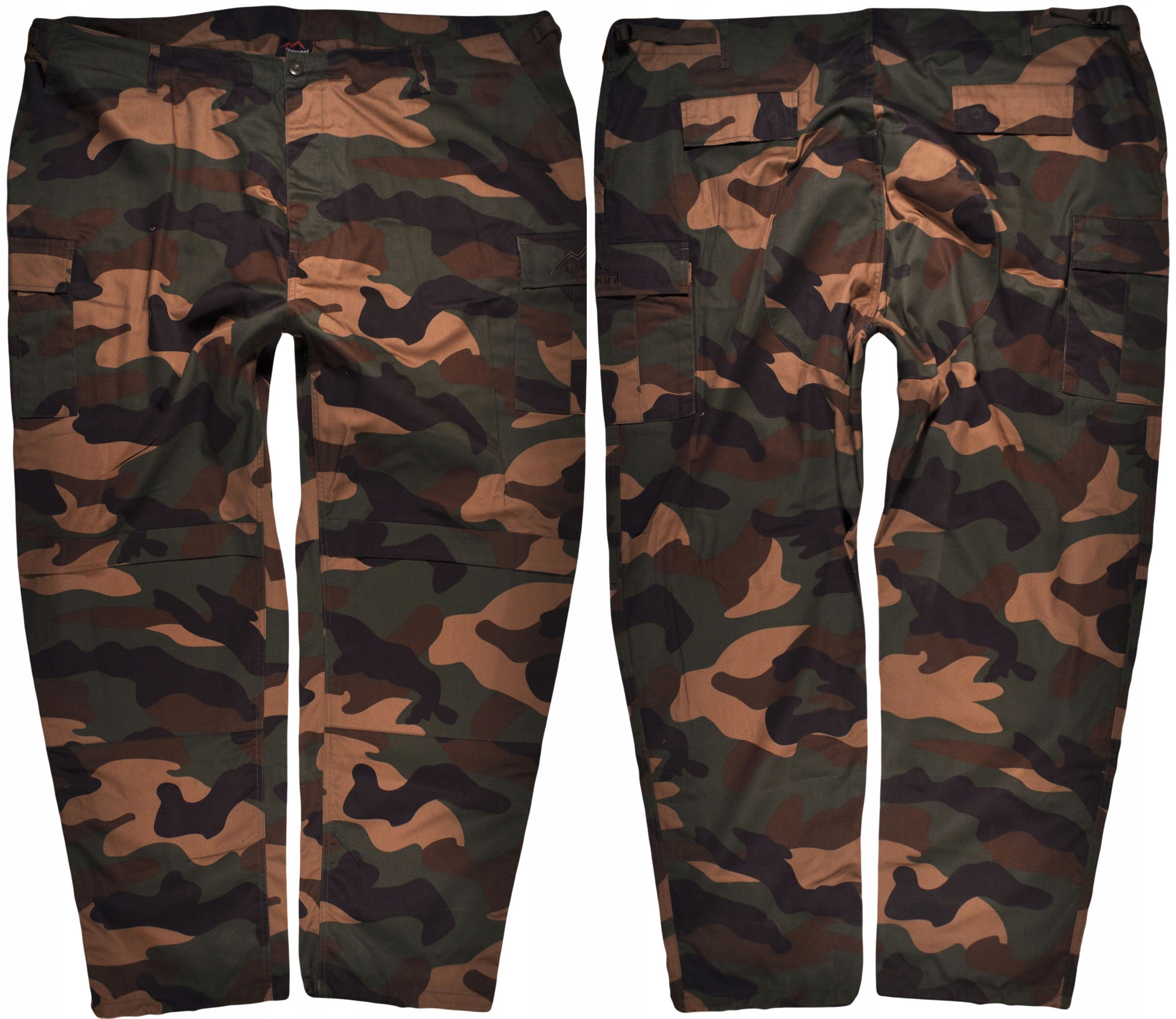 Normani kalhoty Cargo kapsáče Maskáčový 7XL