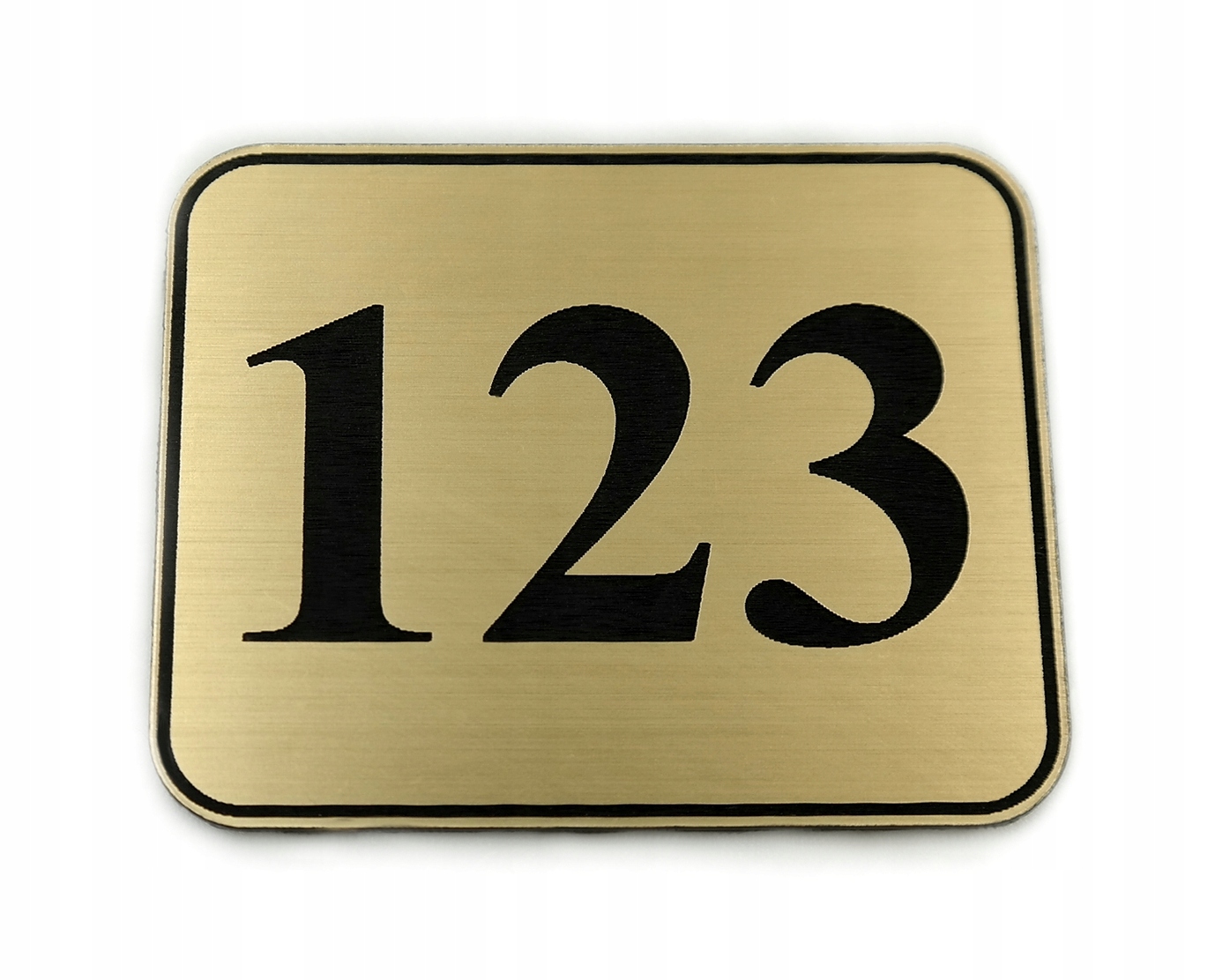 NUMEREK NA DRZWI numer pokoju tabliczka z numerem Marka inna