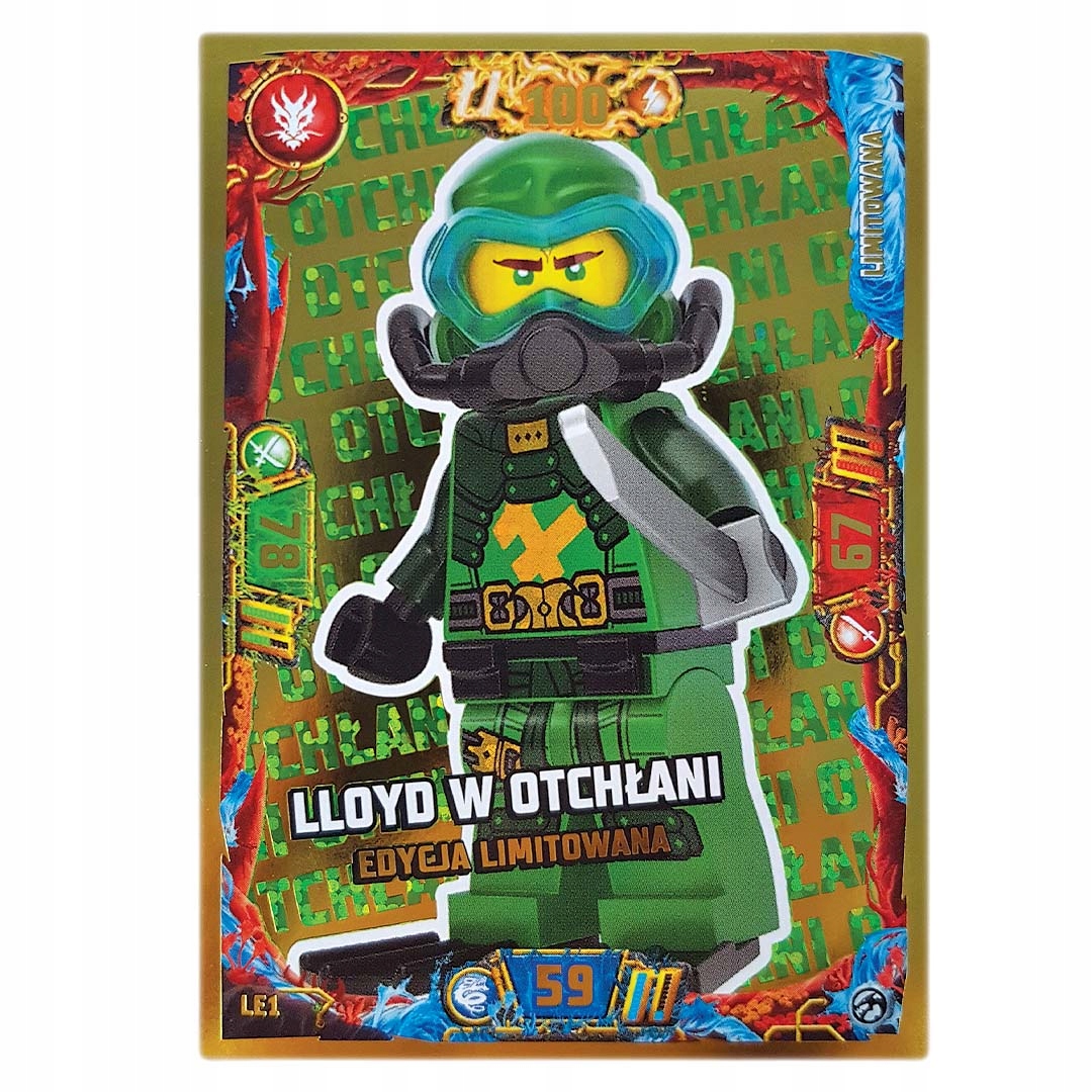 

Lego Ninjago TCG7 Nr LE1: Lloyd W Otchłani