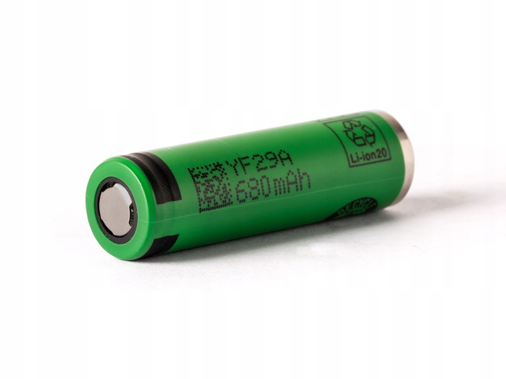 

Sony US14500VR2B 715mAh, 3,6V 3,7V Li-ion