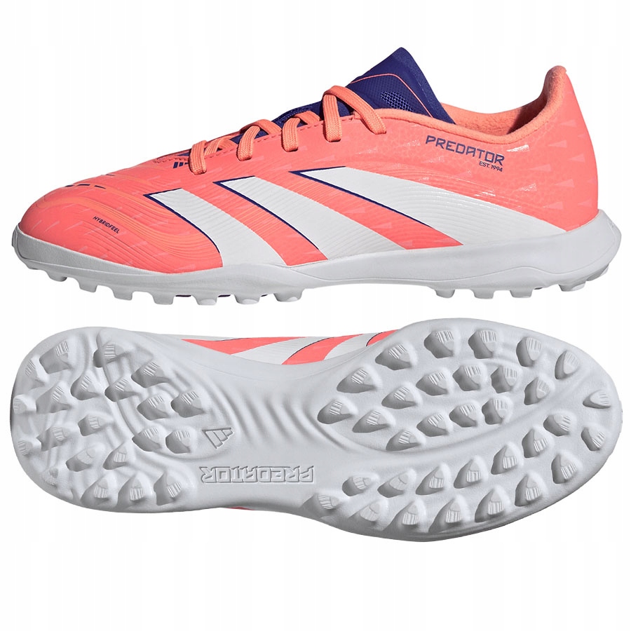 Adidas Predator League Jr Tf Jr (38 2/3) Boty Turfy Unisex Jr Červená
