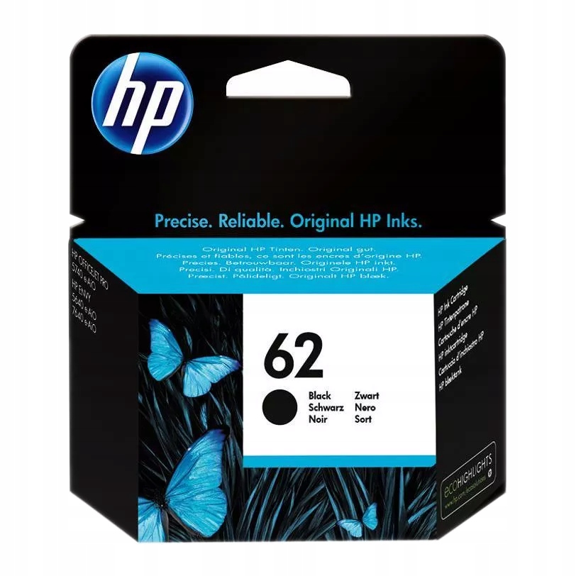 

Hp 62 Tusz Envy 5540 5640 5646 7640 drukarki