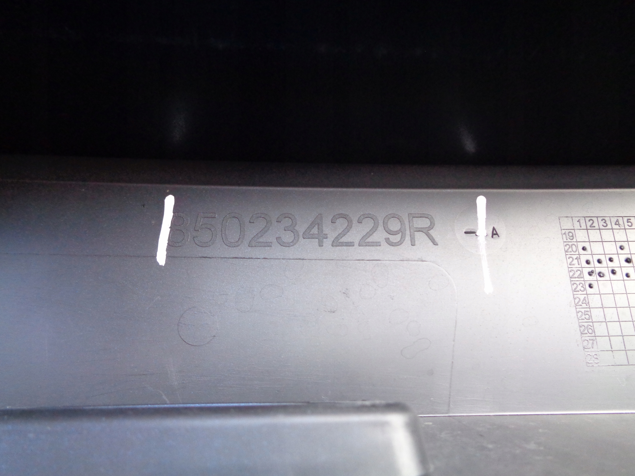 bumper rear DACIA SANDERO III 20- STEPWAY NR 46635